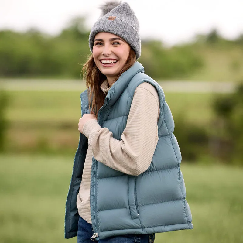 Ariat UltraPuff Down Vest Ladies in Steel Sage-4