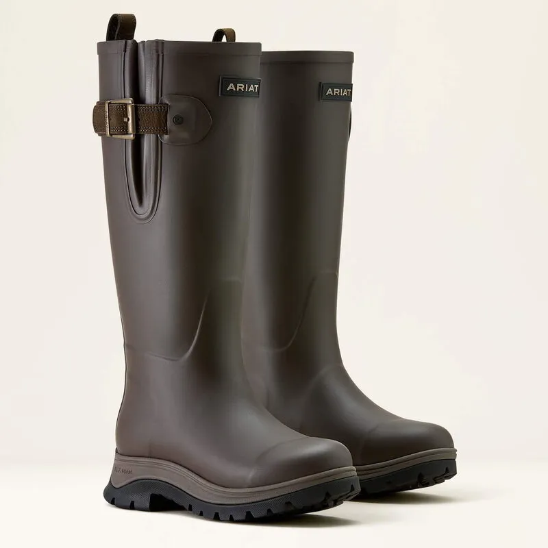 Ariat Woodstock Rubber Boot Ladies in Bracken Brown-7