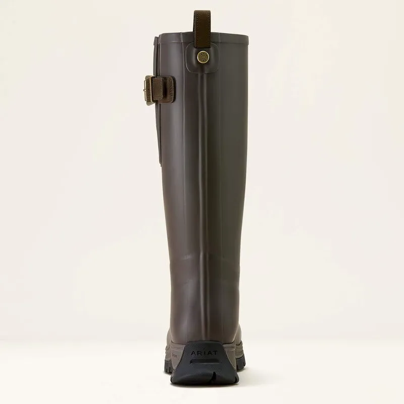 Ariat Woodstock Rubber Boot Ladies in Bracken Brown-4