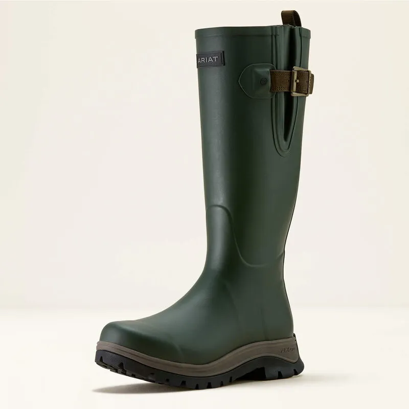 Ariat Woodstock Rubber Boot Mens in Olive Night