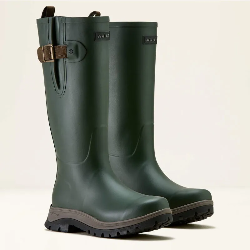 Ariat Woodstock Rubber Boot Mens in Olive Night-7