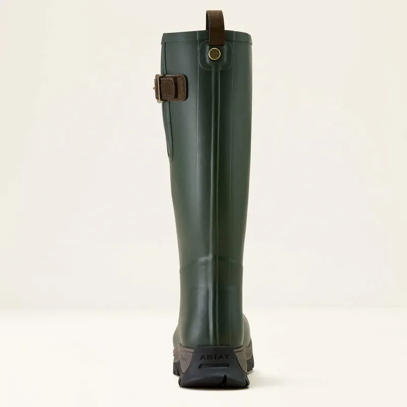 Ariat Woodstock Rubber Boot Mens in Olive Night-4