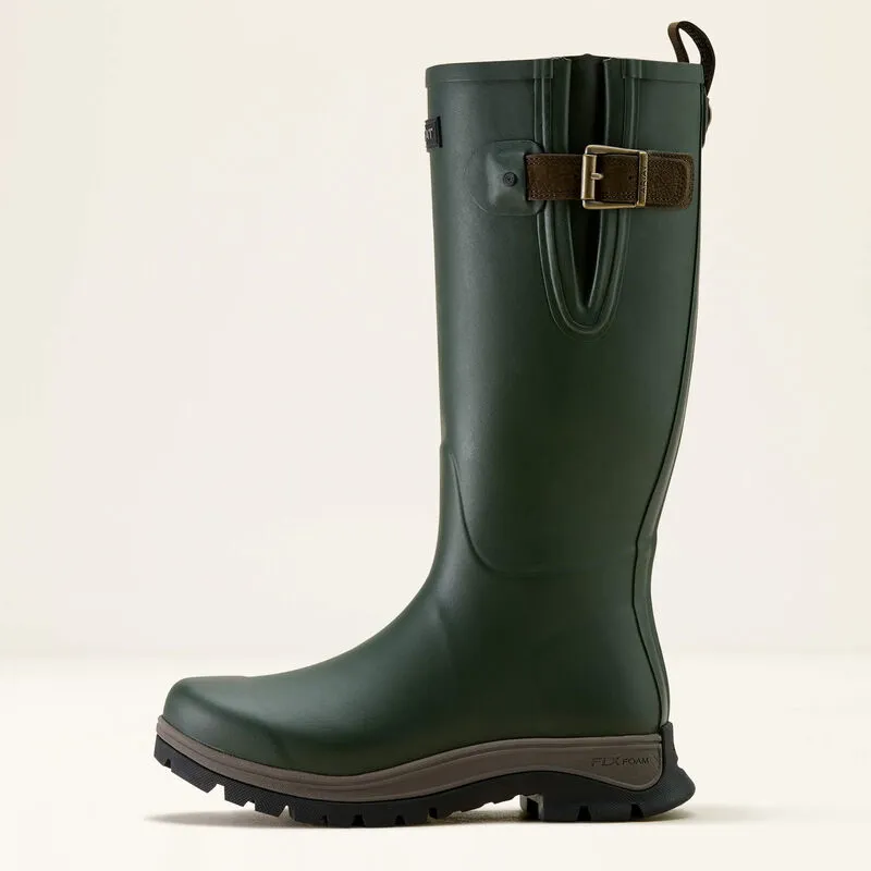 Ariat Woodstock Rubber Boot Mens in Olive Night-2