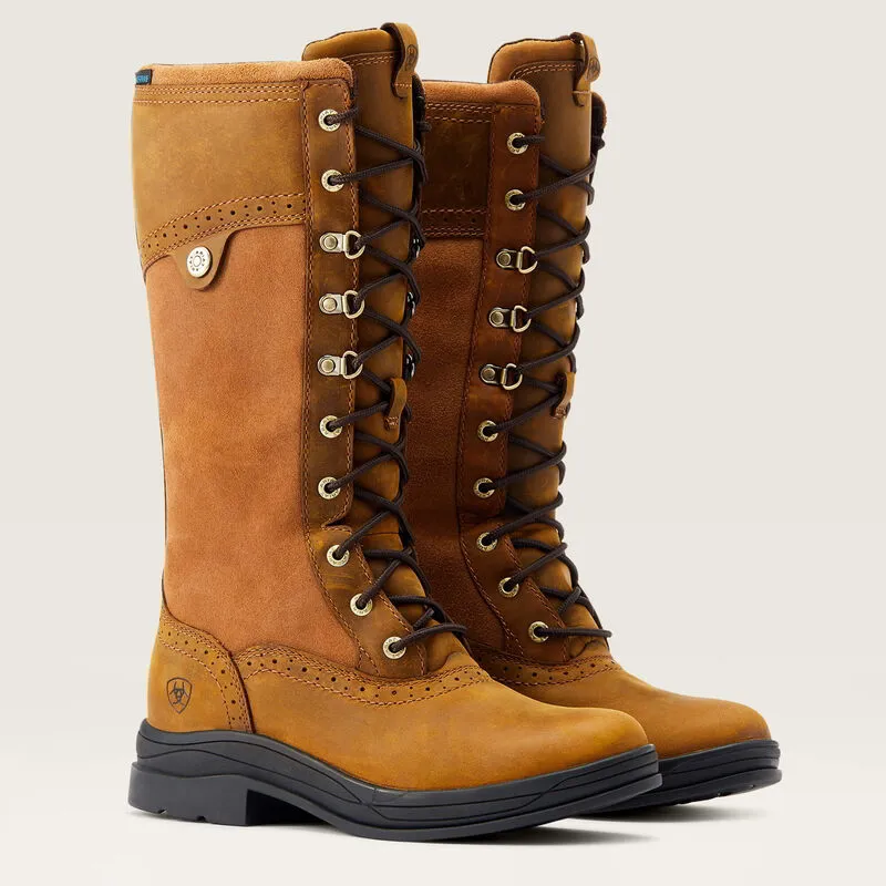 Ariat Wythburn II Waterproof Boot Ladies in Weathered Brown-7