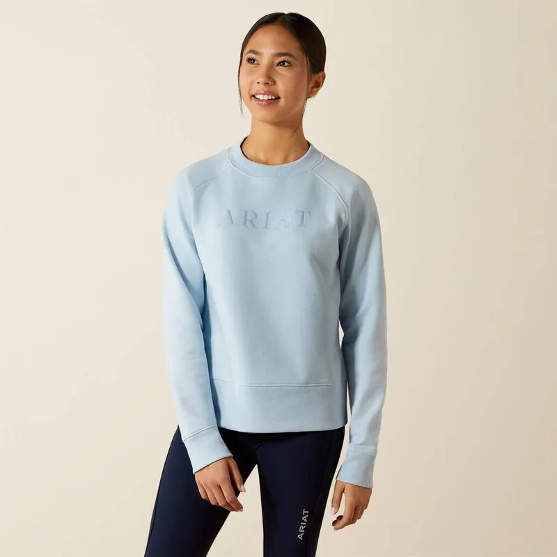 Ariat Martine Sweatshirt Kids in Skyway