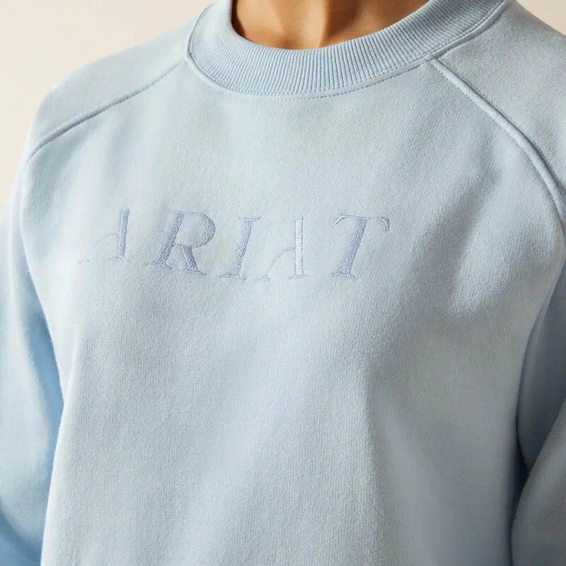 Ariat Martine Sweatshirt Kids in Skyway-1