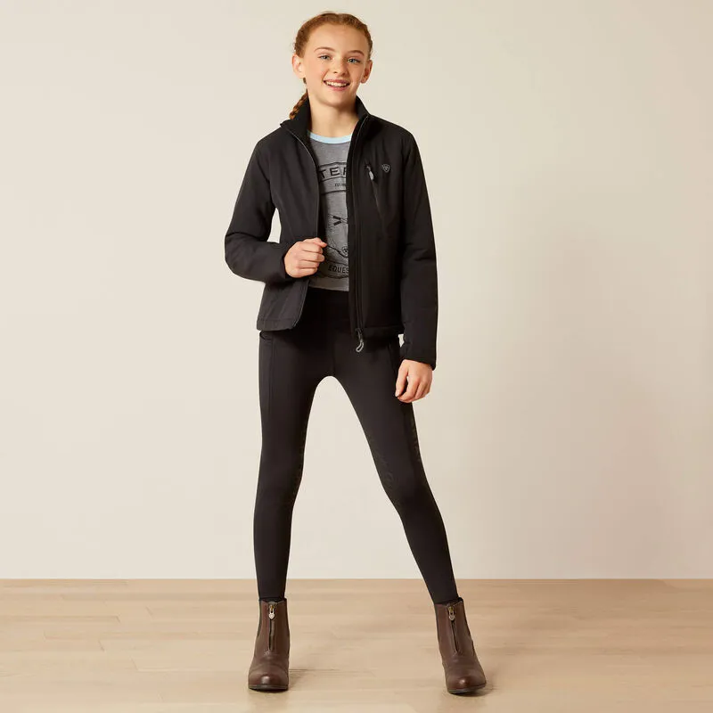 Ariat Rion StretchShell Insulated Jacket Kids in Black-2