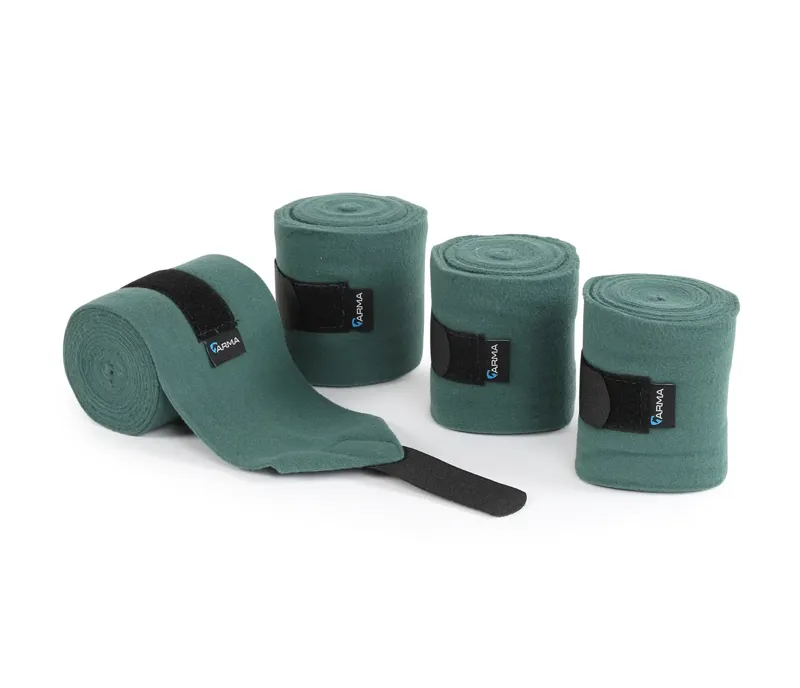 ARMA Fleece Bandages in Green