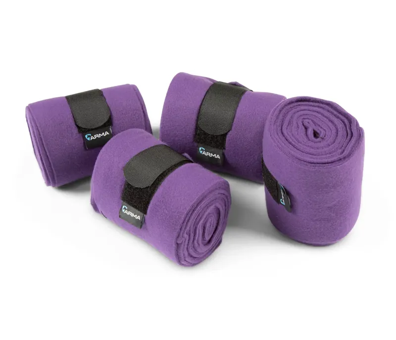 ARMA Fleece Bandages in Purple