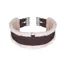 ARMA Fleece Lined Girth with Elastic in Brown - WEB EXCLUSIVE
