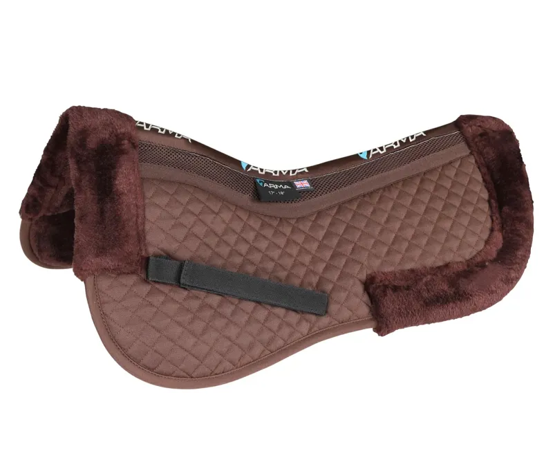 ARMA Fully Lined Half Pad in Brown