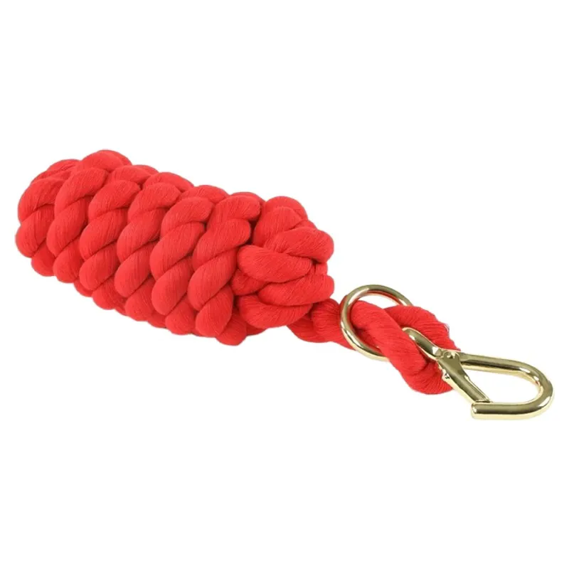 Arma Plain Headcollar Lead Rope - Red