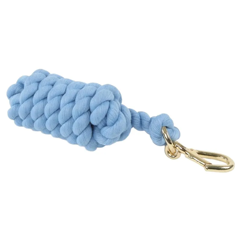 Arma Plain Headcollar Lead Rope - Baby Blue