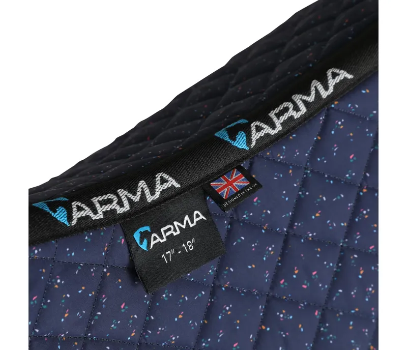 ARMA Sport XC Saddlecloth in Navy Ditsy - WEB EXCLUSIVE-1