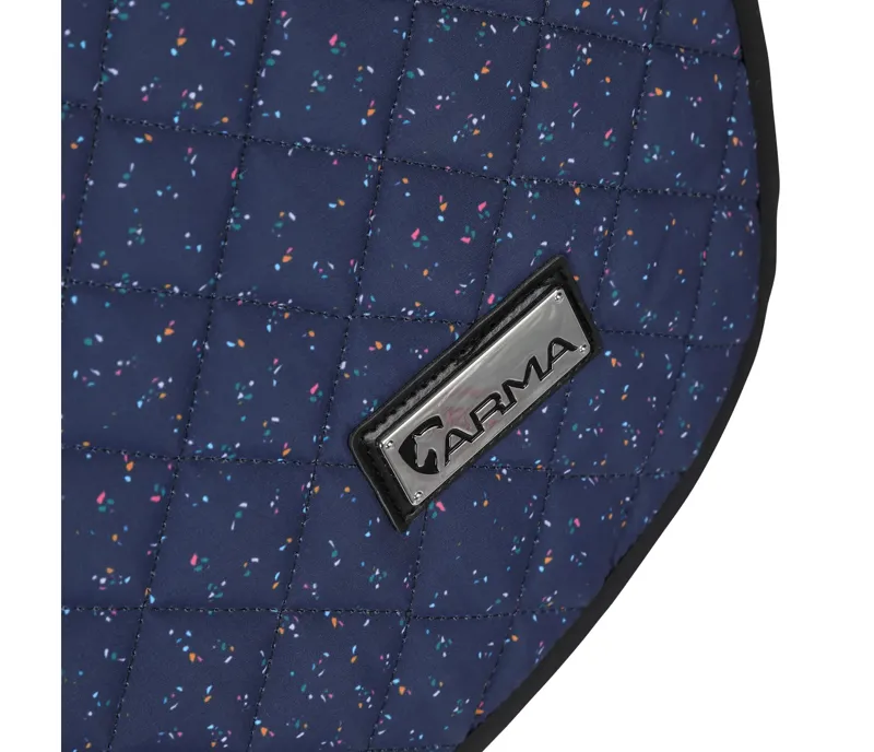 ARMA Sport XC Saddlecloth in Navy Ditsy - WEB EXCLUSIVE-4