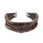 ARMA SupaFleece Contour Girth with Elastic in Brown