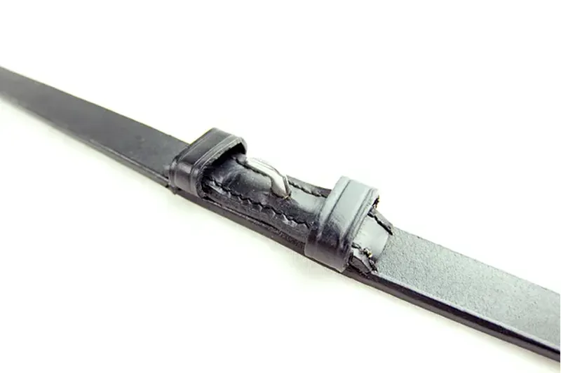 Ascot by Dever Dressage Reins in Black-2