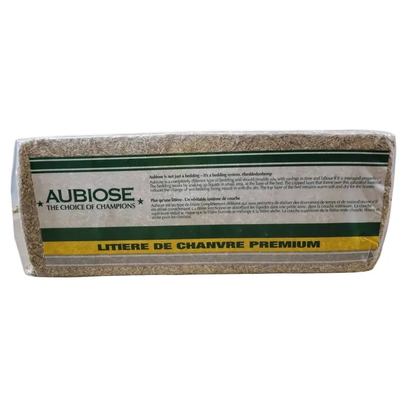 Aubiose Hemp Horse Bedding 20kg-1