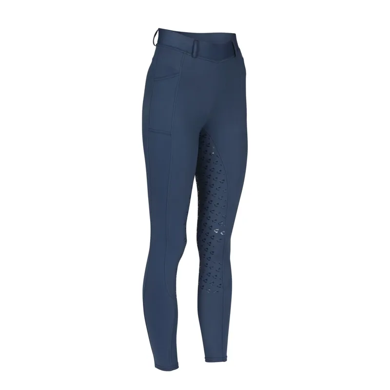 Aubrion Albany Riding Tights Kids in Navy