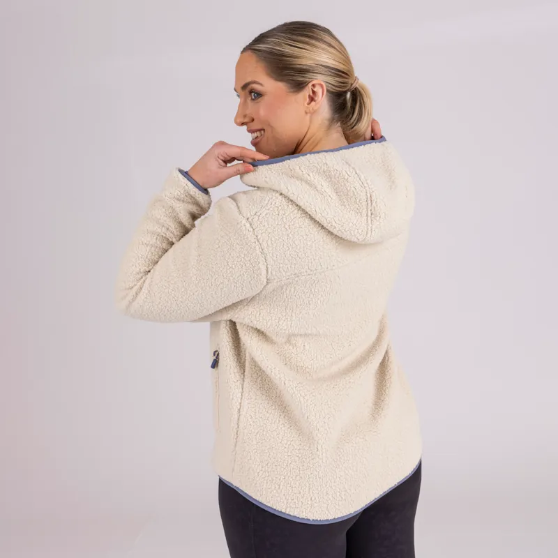 Aubrion Clement Fleece Jacket Ladies in Natural-3