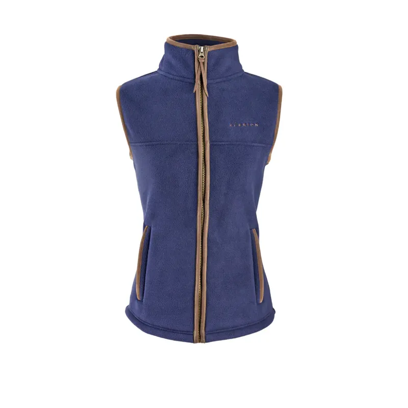 Aubrion Core Fleece Gilet Ladies in Navy