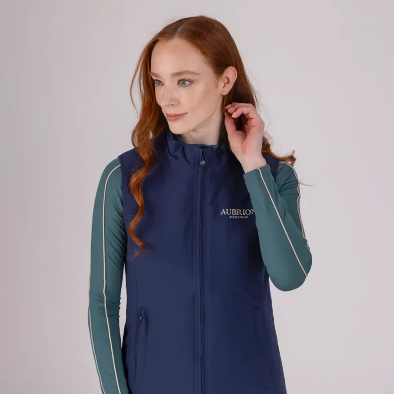 Aubrion Equestrian Gilet Ladies in Midnight-8