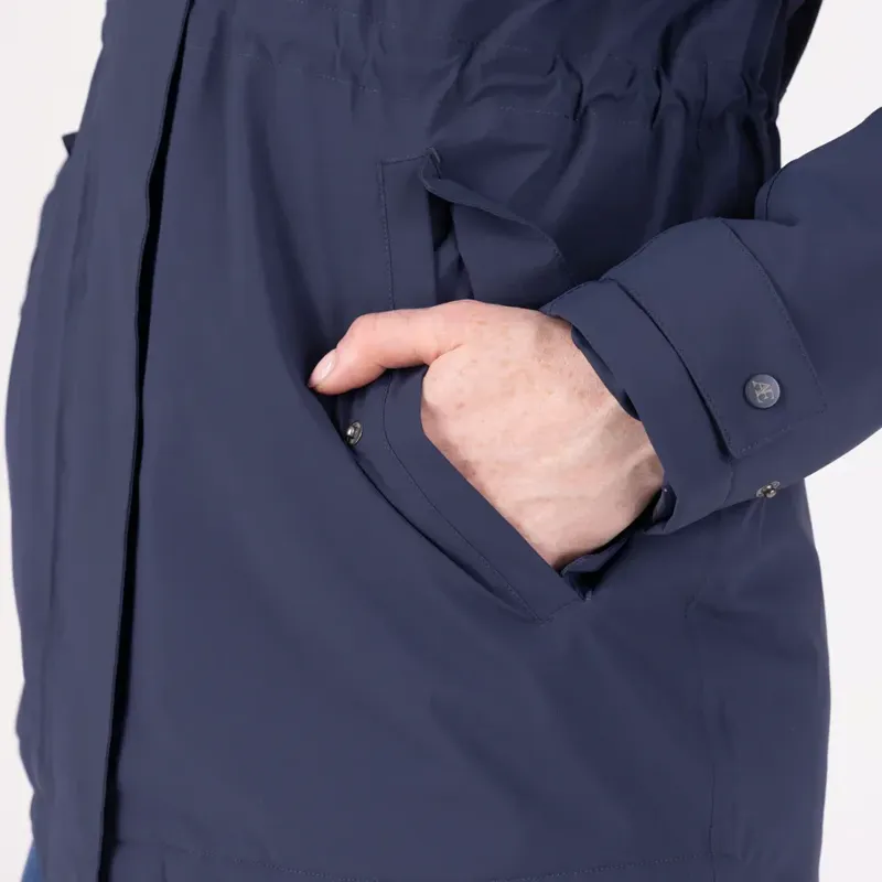 Aubrion Equestrian Lightweight Coat Ladies in Midnight-9