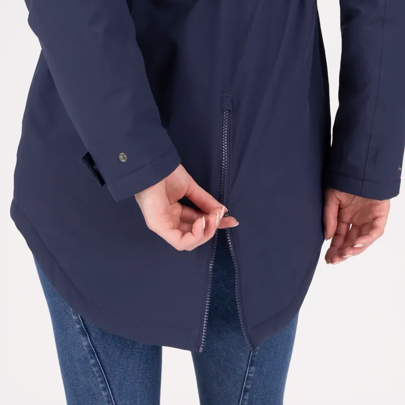 Aubrion Equestrian Lightweight Coat Ladies in Midnight-6