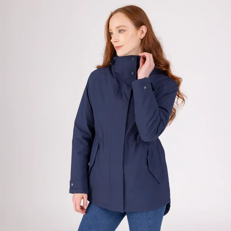 Aubrion Equestrian Lightweight Coat Ladies in Midnight-2