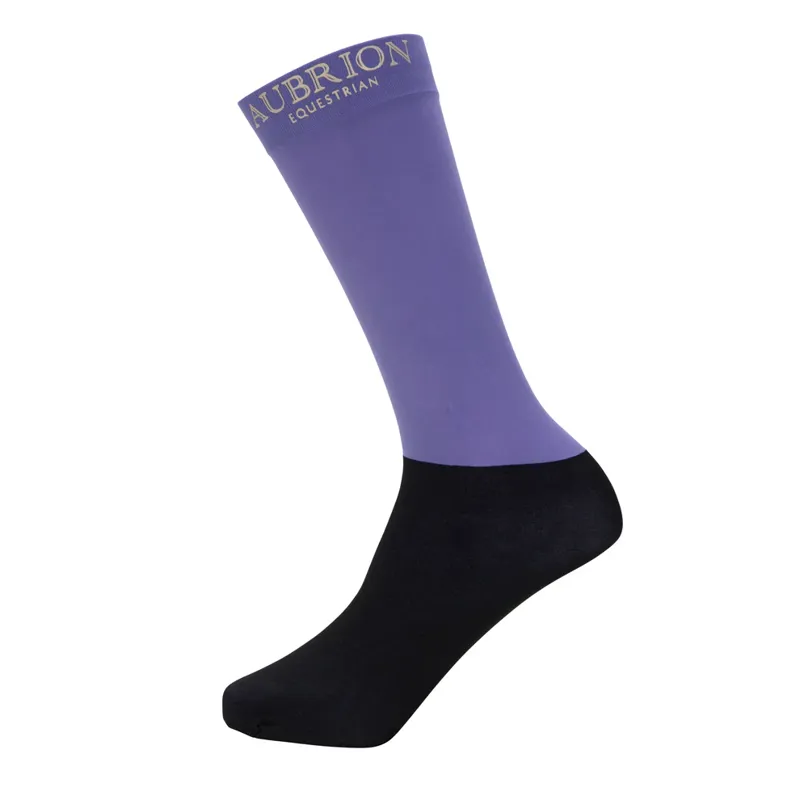 Aubrion Equestrian Socks Juniors in Heather-1