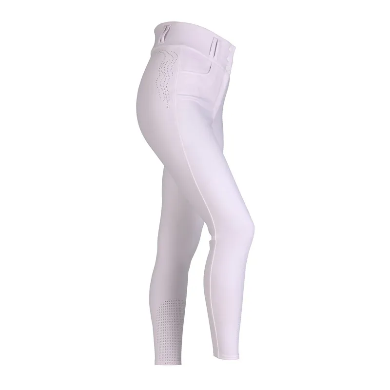 Aubrion Optima Luxe Breeches Ladies in White-2