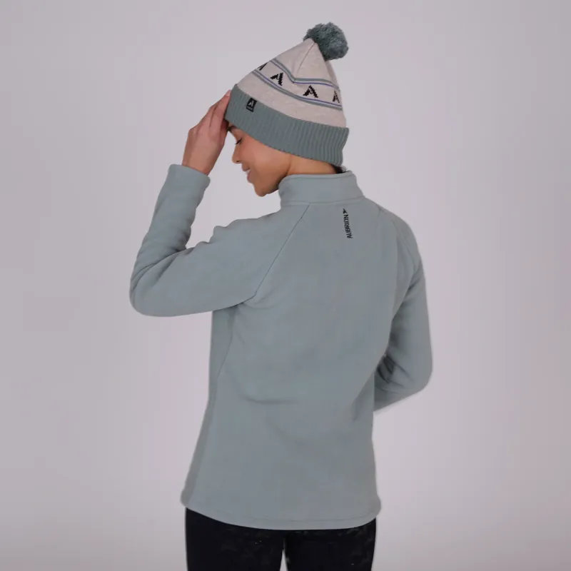 Aubrion React Half Zip Fleece Ladies in Sage-2