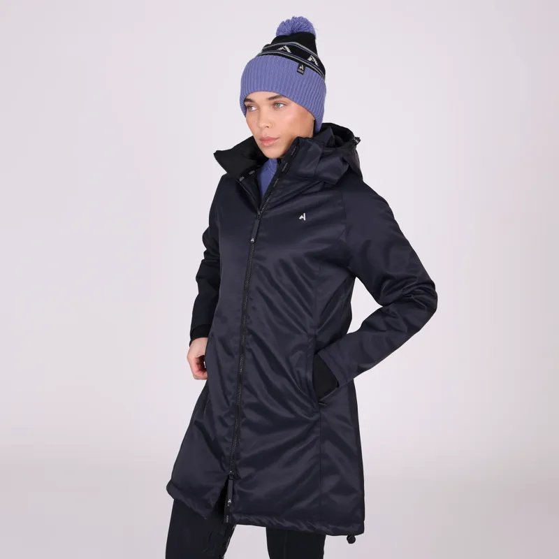 Aubrion React Mid Length Coat Ladies in Shadow-2
