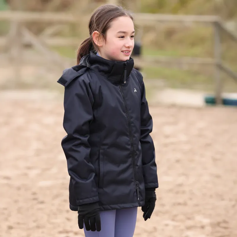 Aubrion React Mid Length Junior Coat in Shadow-2