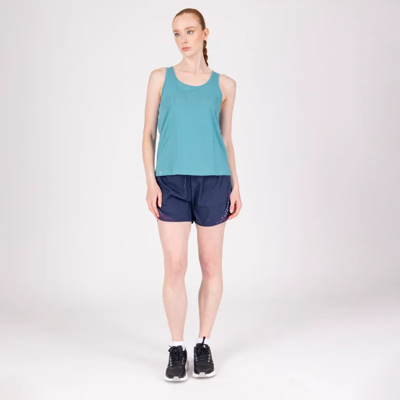 Aubrion React Shorts Ladies in Midnight and Petal-1