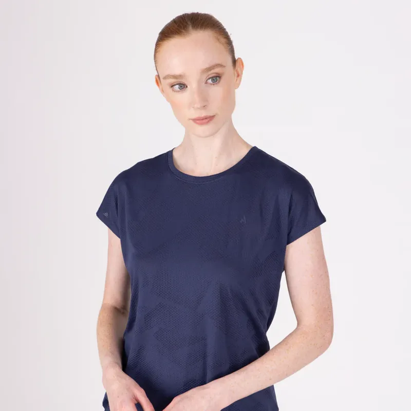 Aubrion React Tech T-Shirt Ladies in Midnight-1