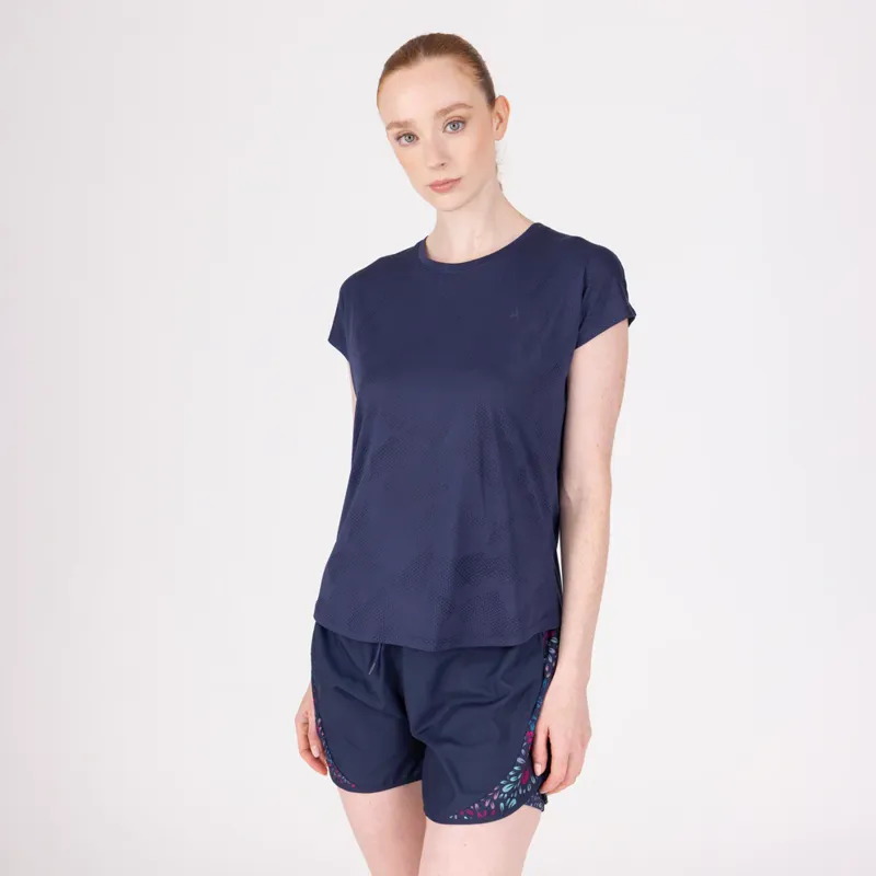 Aubrion React Tech T-Shirt Ladies in Midnight-3