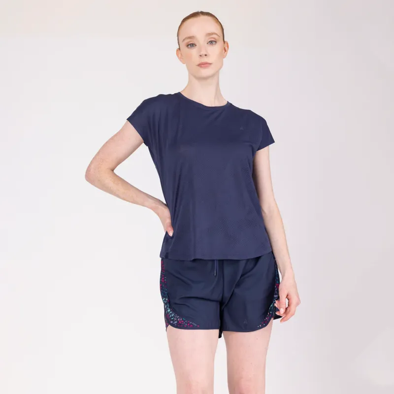Aubrion React Tech T-Shirt Ladies in Midnight-4