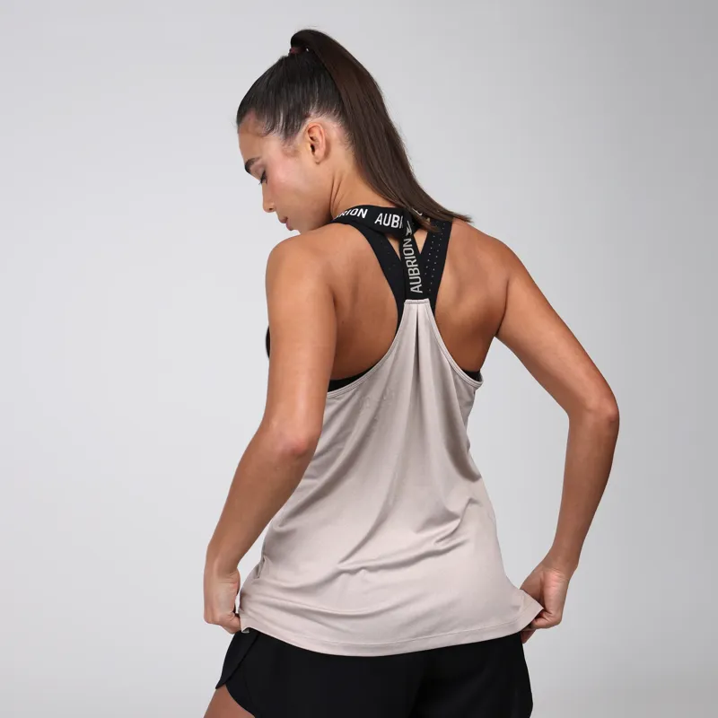 Aubrion React Vest Ladies in Sand-1