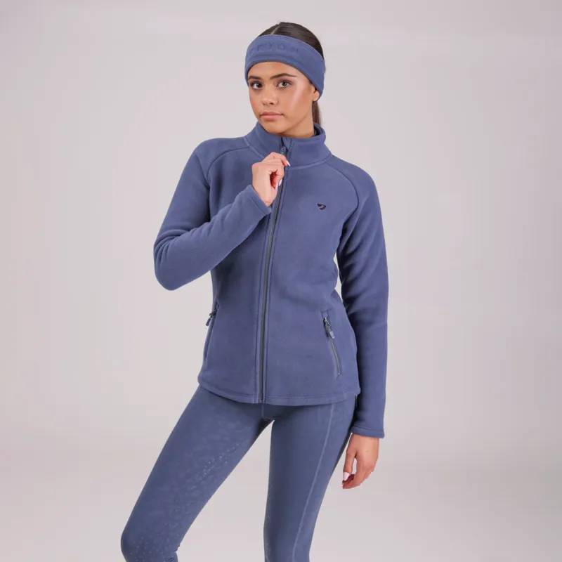 Aubrion Restore Full Zip Fleece Ladies in Blue-2
