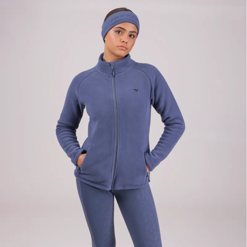 Aubrion Restore Full Zip Fleece Ladies in Blue-1