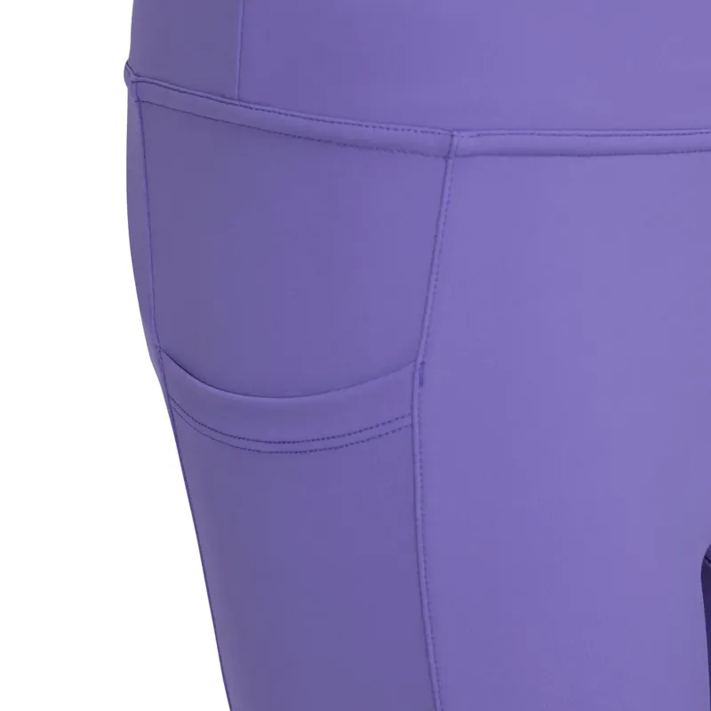 Aubrion Equestrian Riding Tights Young Rider in Heather-7