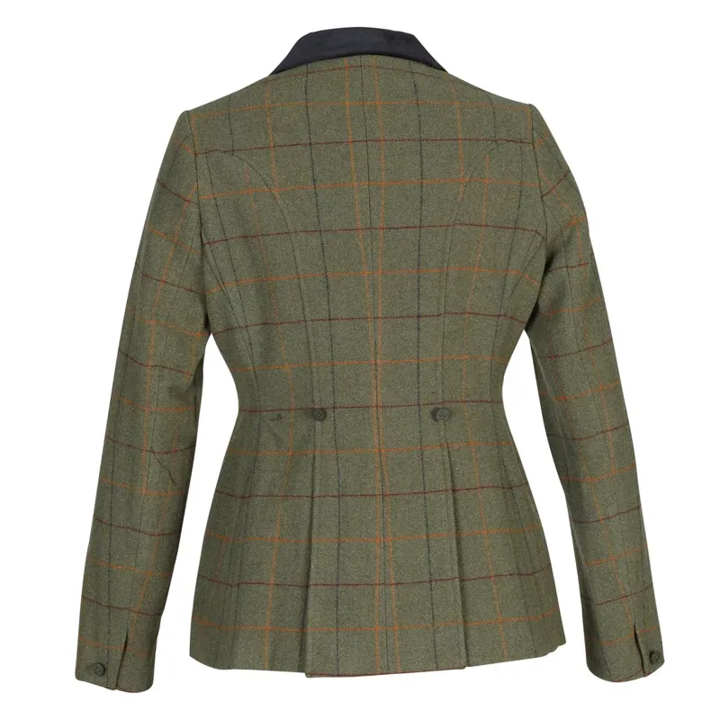 Aubrion Saratoga Jacket Ladies in Red Yellow and Blue Check-2