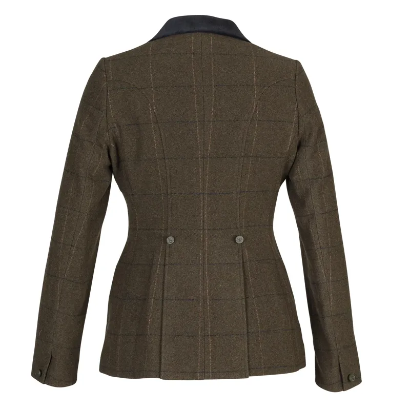 Aubrion Saratoga Jacket Ladies in Green Check-2