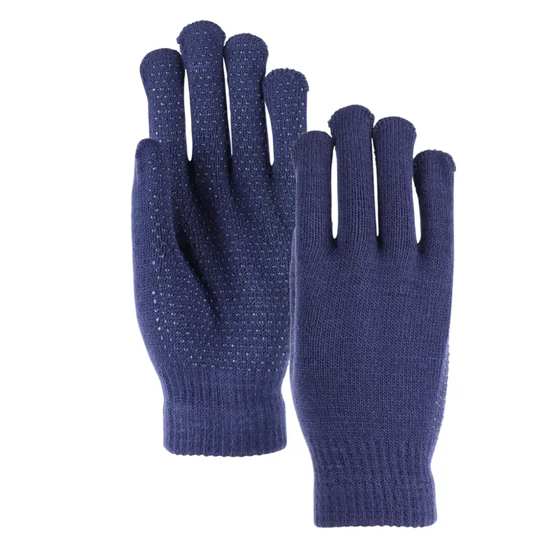 Aubrion SureGrip Riding Gloves Adults in Navy - WEB EXCLUSIVE
