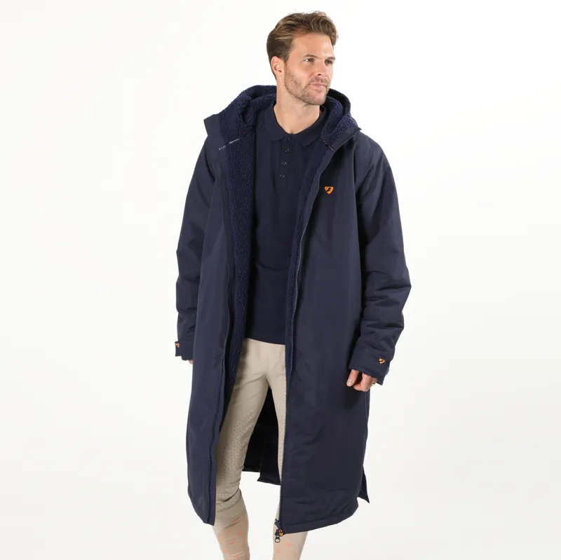 Aubrion Core All Weather Robe Unisex in Navy-4