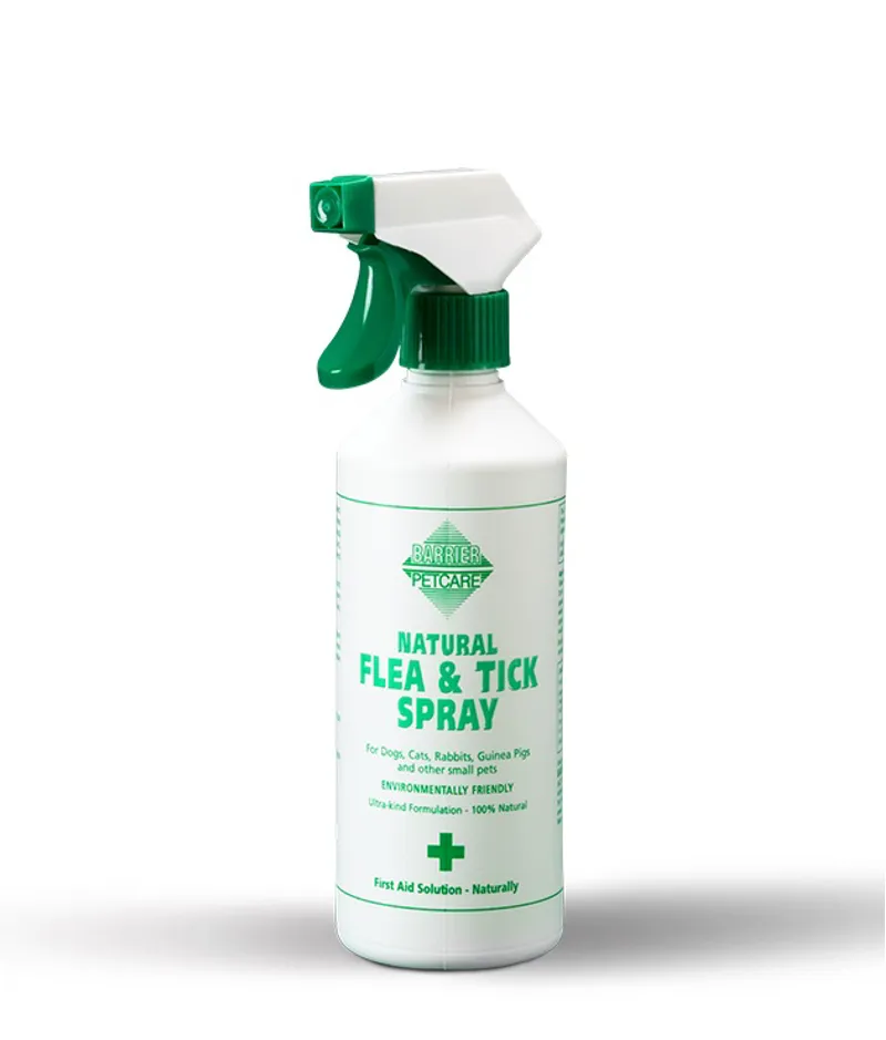 Barrier Natural Flea and Tick Spray for Dogs 400ml - WEB EXCLUSIVE