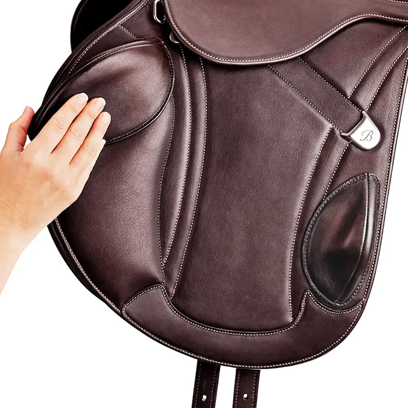 Bates Advanta Jump Saddle in Brown-2