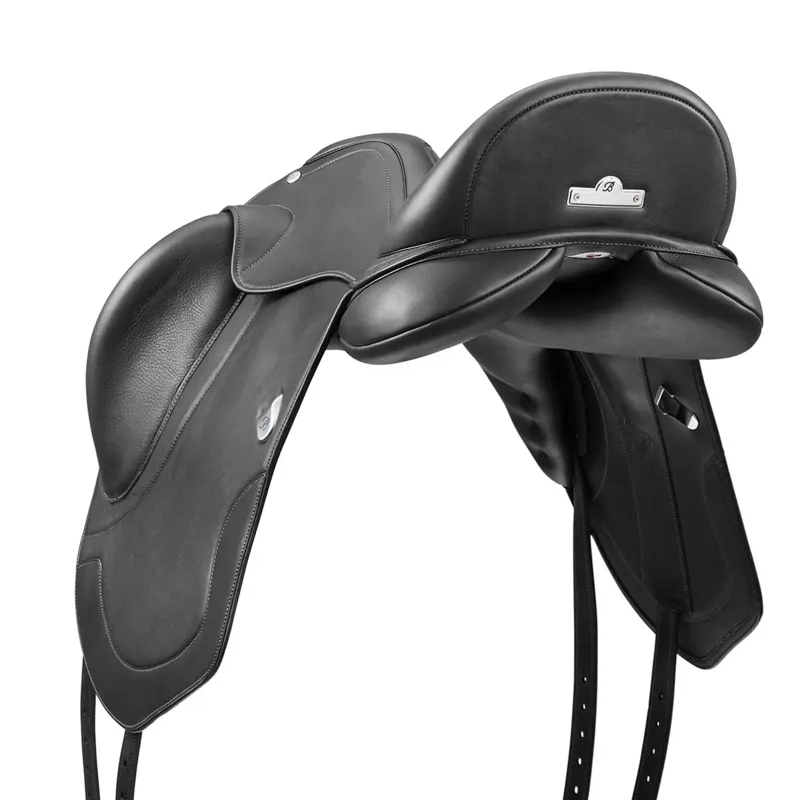 Bates Artiste Dressage Saddle in Black-4