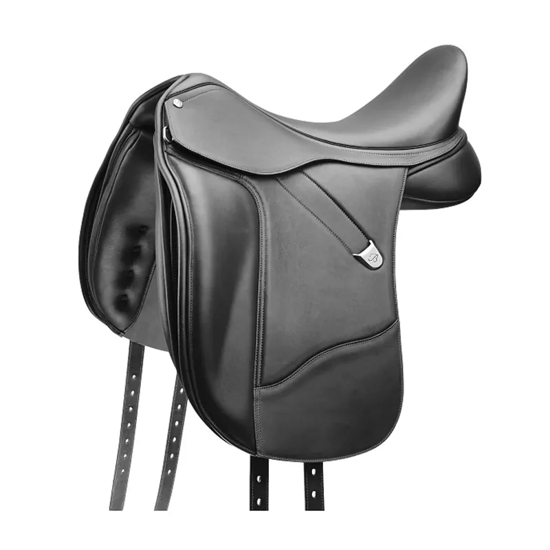 Bates Wide Dressage Saddle in Black